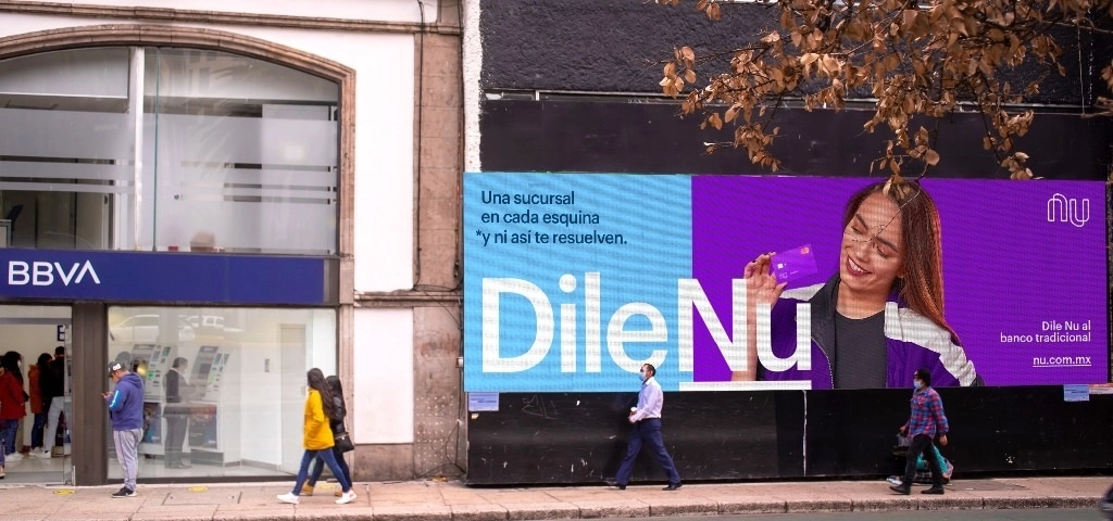La empresa de tecnología financiera, Nu México, anunció una inversión de 135 millones de dólares en el país para este año. Foto cortesía Nubank