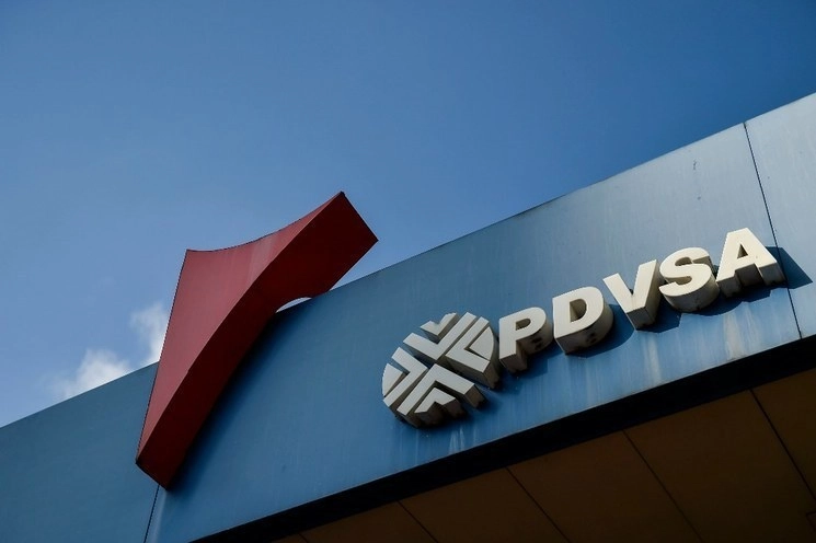 Logotipo de de la estatal venezolana PDVSA. Foto Afp / Archivo