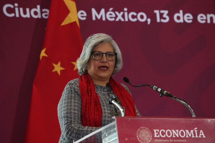 Gabriela Márquez,titular de la Secretaría de Economía en imagen de archivo. Foto Jesús Villaseca 