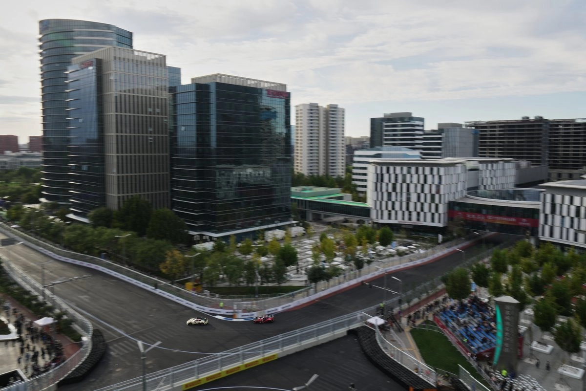 Circuito industrial en China. Foto