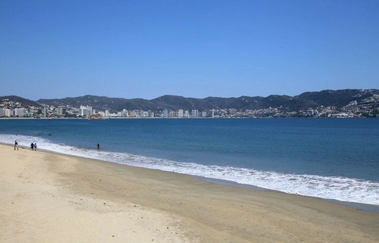 Aspectos de Acapulco sin turismo. Foto Cuartoscuro/ Archivo
