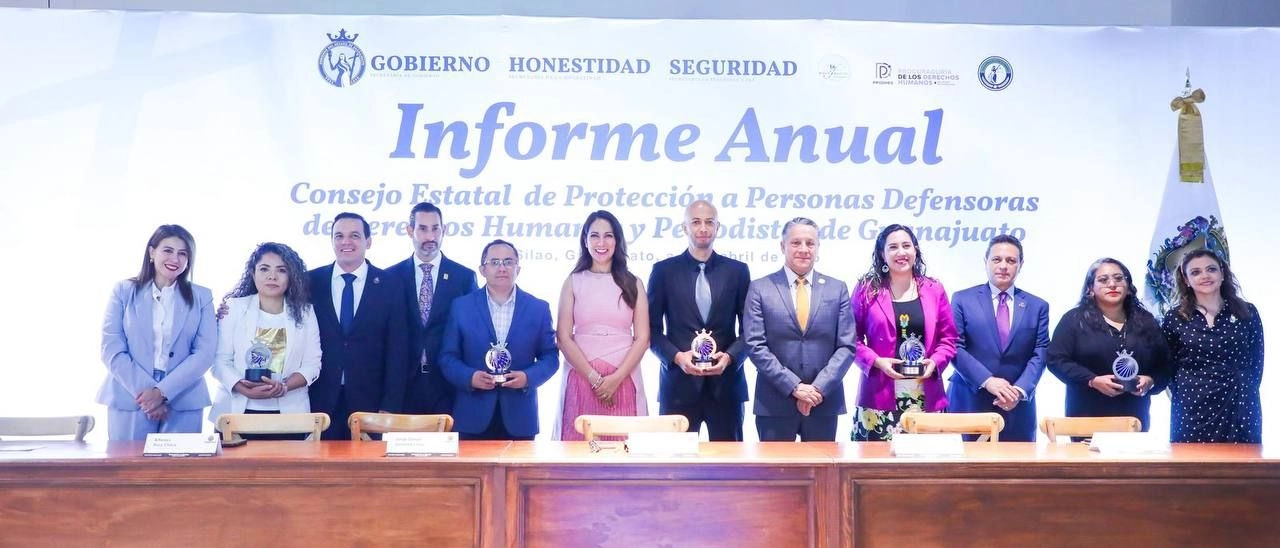 La gobernadora de Guanajuato, Libia García Muñoz Ledo, aseguró que el compromiso de su administración es garantizar la seguridad de periodistas y activistas.