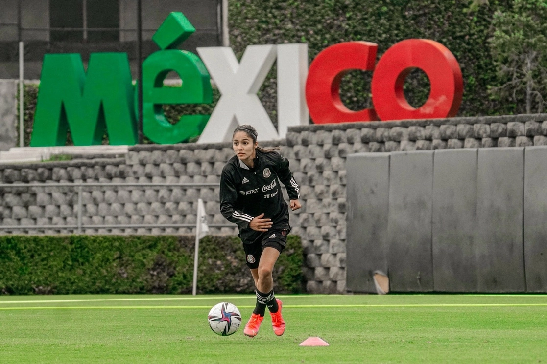 Alison González marcó el gol de México ante la potente  selección japonesa. Foto Tomada del Twitter @AlisonGlz30 