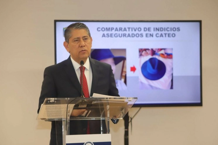 Gilberto Higuera Bernal, fiscal general de Puebla. Foto Daniel Casas/La Jornada de Oriente