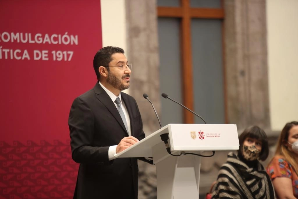 El secretario de Gobierno de la Ciudad de México, Martí Batres Guadarrama. Foto Yazmín Ortega Cortés / Archivo