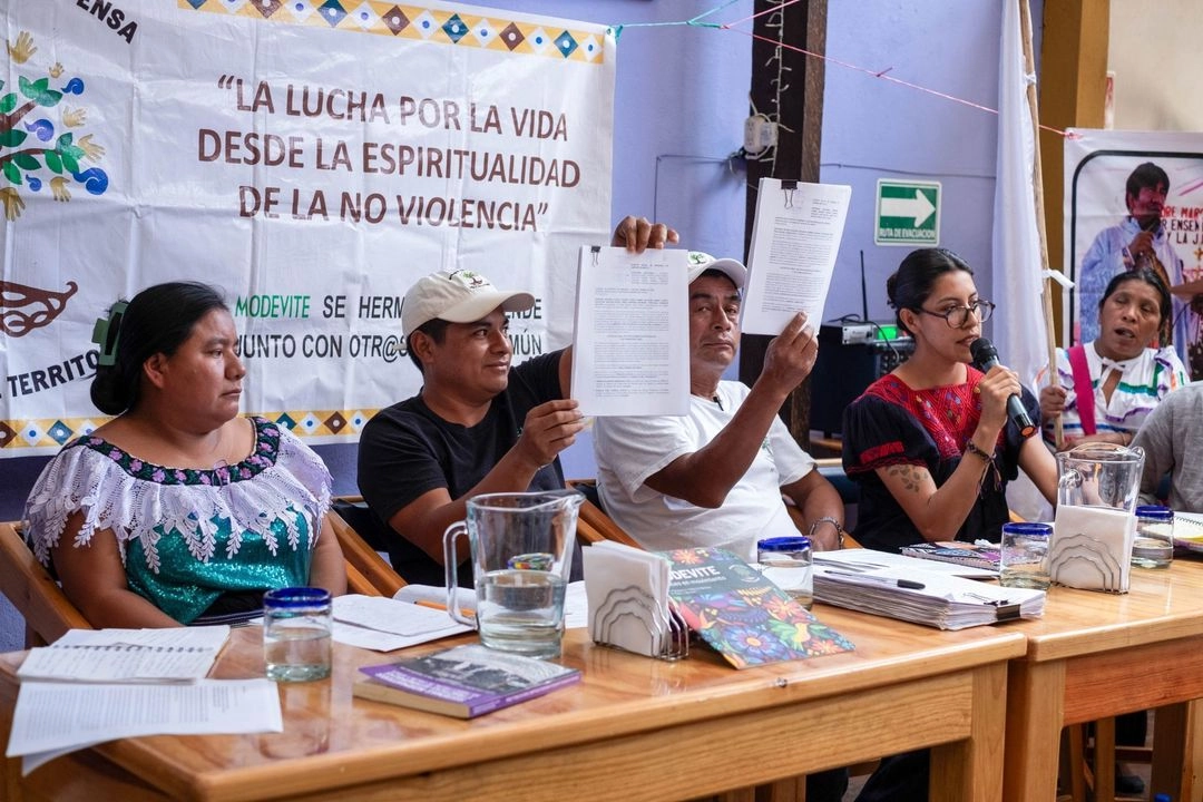 Pueblos originarios se oponen a la autopista Palenque-Ocosingo