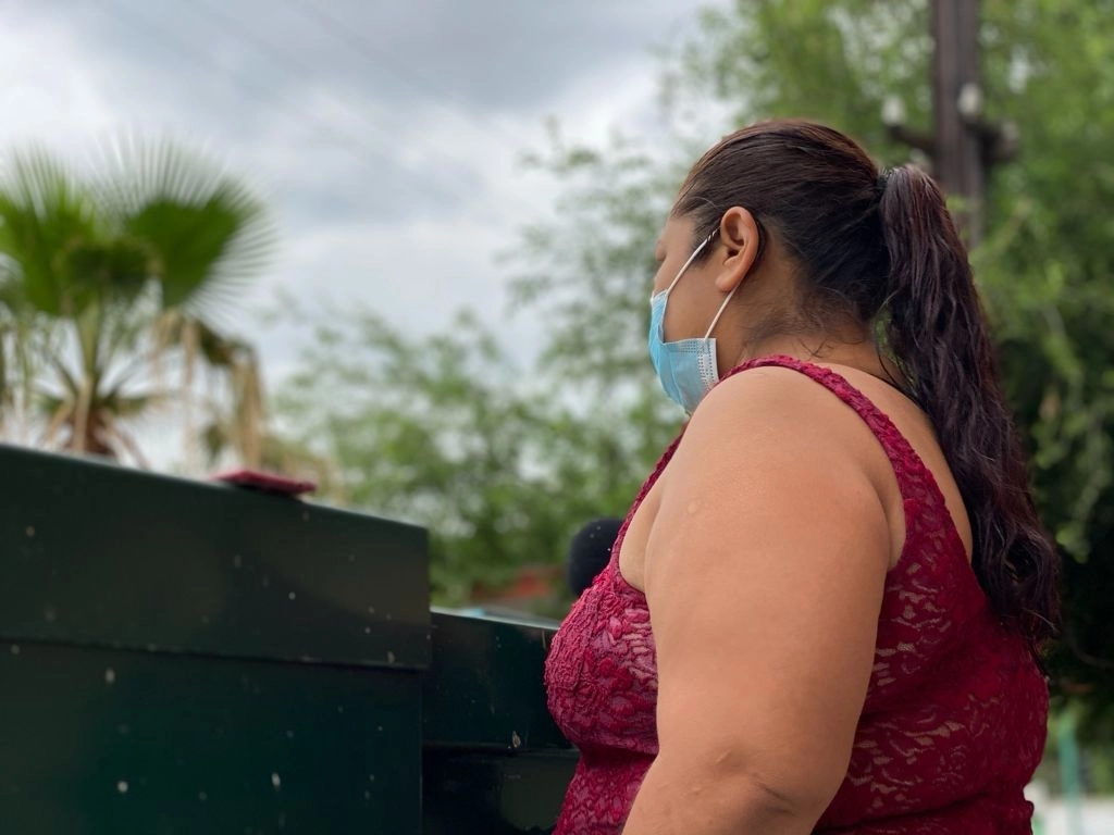 El 25 de abril pasado ‘Miriam’ fue agredida sexualmente por elementos de la Sedena en Nuevo Laredo, Tamaulipas. Foto Cortesía del Comité de Derechos Humanos de Nuevo Laredo
