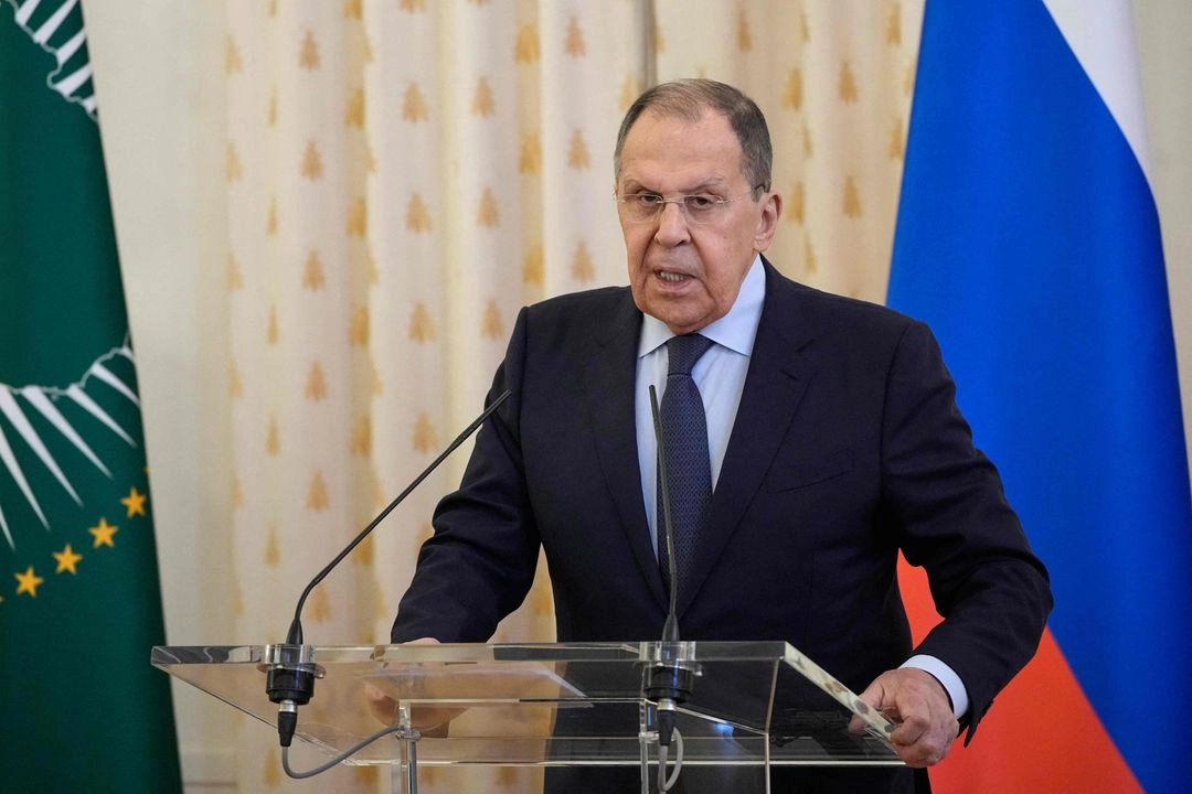 El canciller ruso, Serguei Lavrov, propuso entregar el memorando con las propuestas rusas para poner fin a la guerra con Ucrania hasta el encuentro entre ambas delegaciones en Estambul, Turquía, el próximo 2 de junio. Foto 