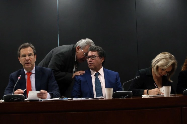 Ridardo Monrreal, coordinador de Morena en el Senado. Foto Roberto García/ Archivo