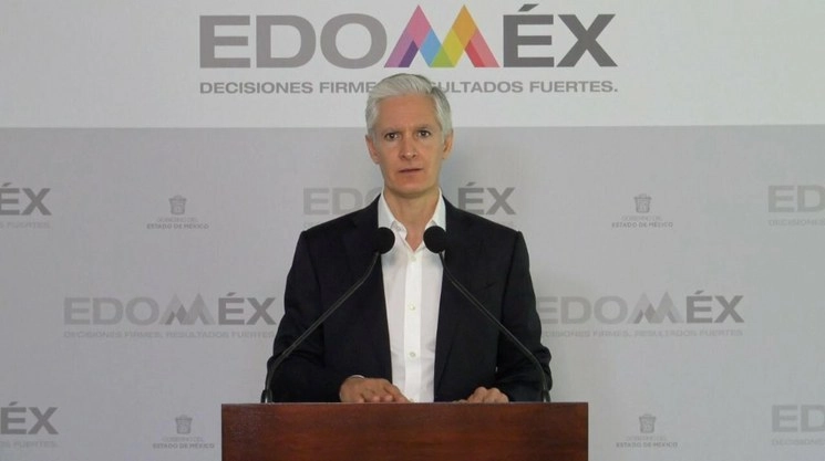 Alfredo del Mazo, gobernador mexiquense. Foto Cortesía Edomex