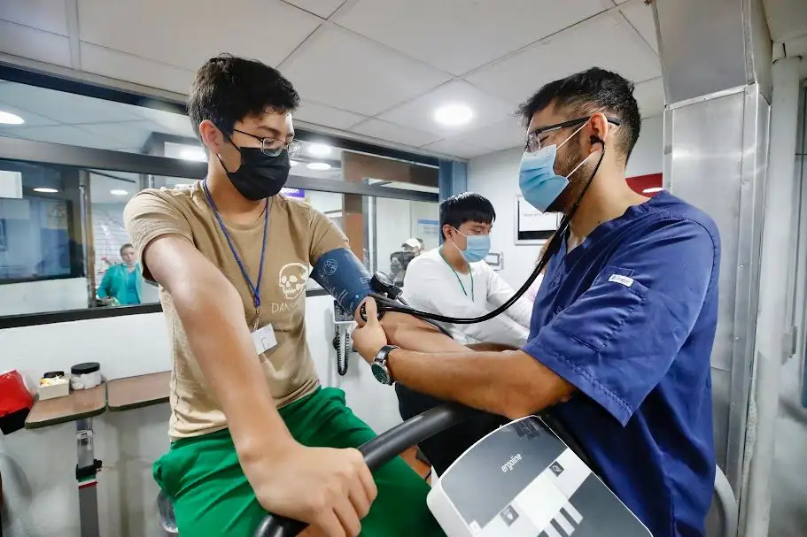 Darío Flores debe acudir periódicamente a terapia de rehabilitación. Foto 