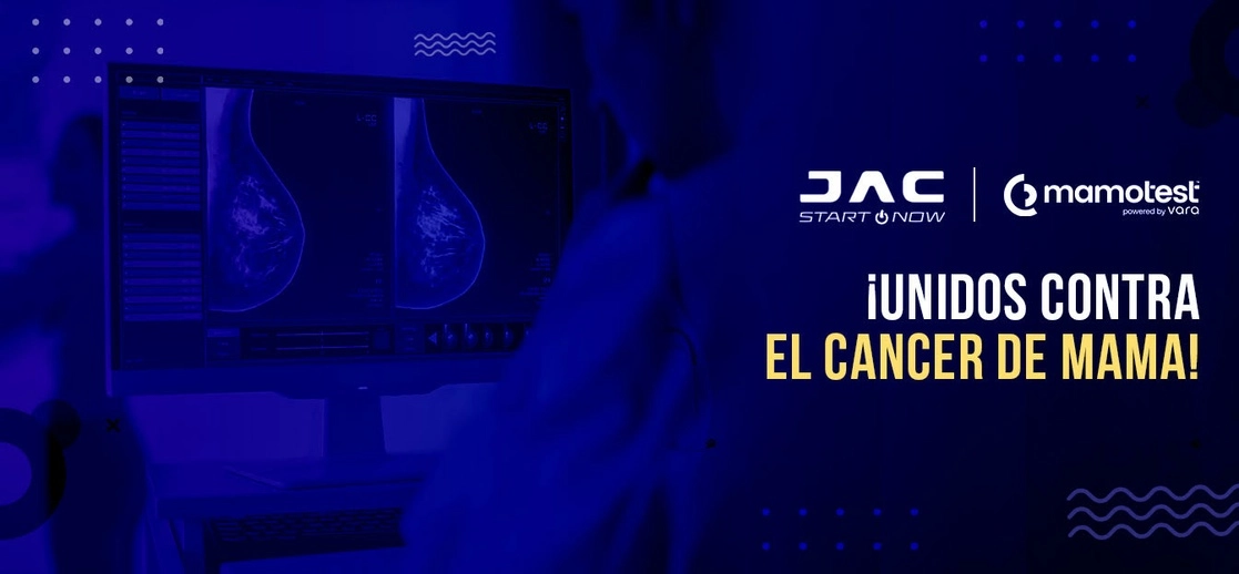 JAC Motors México se unió en alianza con Mamotest para promover la detección temprana del cáncer de mama a través de la donación de mamografías en diferentes puntos de la República Mexicana