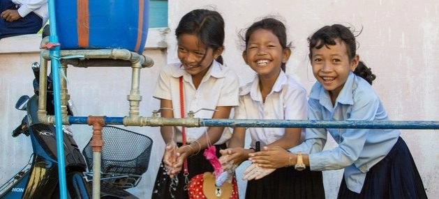 En 2019, OMS y Unicef reportaron falta de saneamiento básico en escuelas de 818 millones de niños en el mundo. Foto Unicef