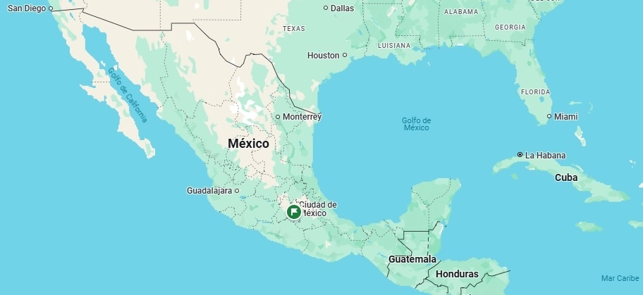 Google Maps cambiará el nombre de Golfo de México a Golfo de América, una vez que se actualice oficialmente en el Sistema de Nombres Geográficos de Estados Unidos. Foto Tomada de Google Maps