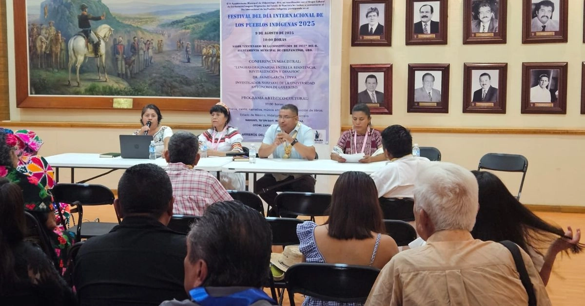 En Guerrero celebraron “Día Internacional de los Pueblos Indígenas” con charlas, eventos culturales y artísticos. Foto