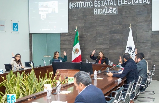 El 08 de Actopan para el PRI; el 09 de Metepec para el PRD; 10 de Zempoala para el PRI. 
Foto tomada de X @IEEHidalgo / Archivo