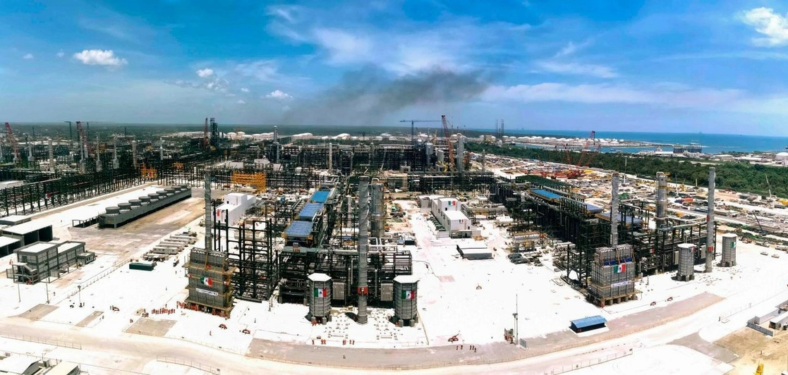 Vista de de la Refinería de Dos Bocas, Tabasco. Foto Cuartoscuro / Archivo