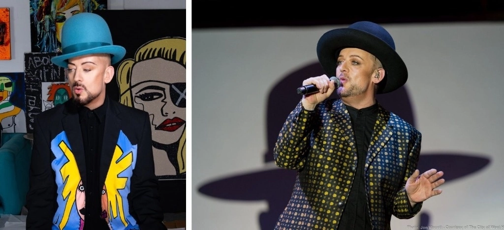 Boy George realiza gira por Reino Unido y se espera edite nuevo material. Foto tomadas del Facebook del músico