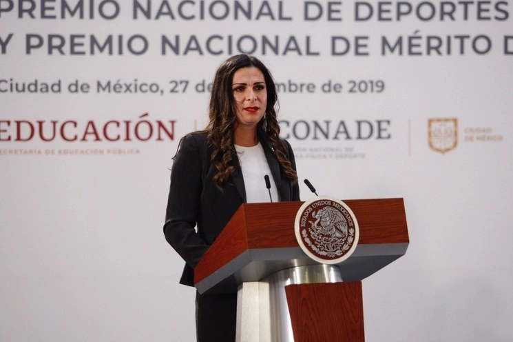 Ana Gabriela Guevara Espinoza, Directora General de la Conade. Foto Cristina Rodríguez / Archivo