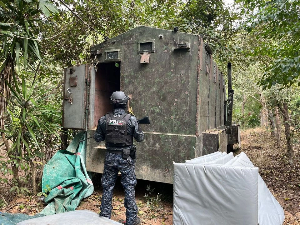 En un comunicado, el ejido de Tila, perteneciente al municipio del mismo nombre, explicaron que el operativo fue ejecutado por la Fuerza de Reacción Inmediata Pakal. Foto Tomada de X 