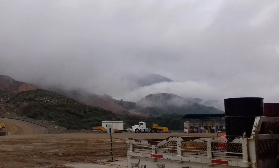 El segundo proyecto más importante es el de Media Luna, Guerrero, en manos de la minera canadiense  Torex Gold. Imagen tomada de Google Maps