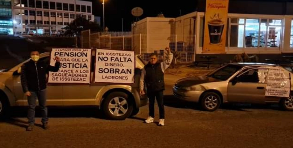 Dependen del fondo de pensiones Issstezac 24 mil trabajadores activos y jubilados del gobierno del estado. Foto Twitter @lajornadazac