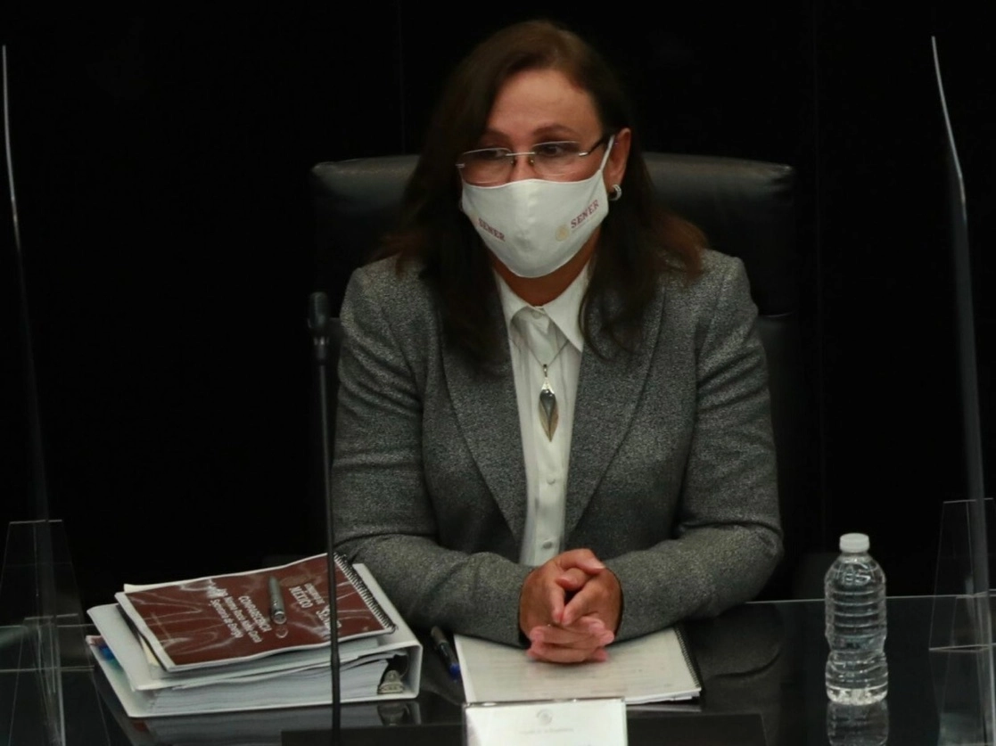 Rocío Nahle, titular de la Secretaría de Energía, aseguró que en el reporte de la Auditoría Superior de la Federación sobre la ejecución de la obra de Dos Bocas también hay grandes errores en su análisis. Foto María Luisa Severiano / Archivo