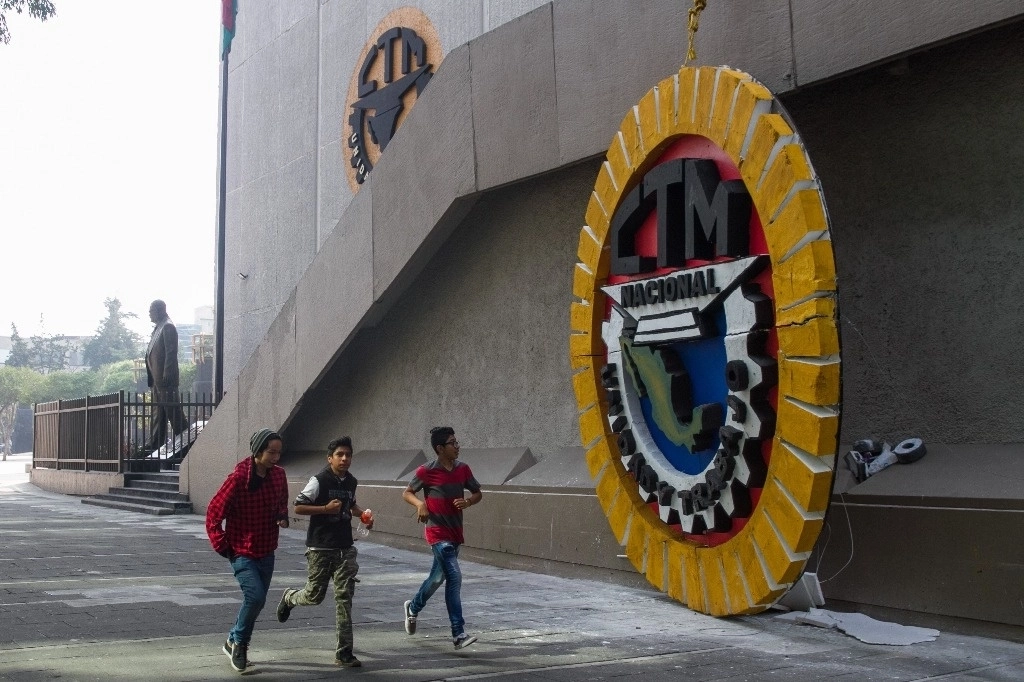 Instalaciones de la Confederación de Trabajadores de México (CTM) en CDMX. Foto Moisés Pablo / Cuartoscuro / La Jornada / Archivo
