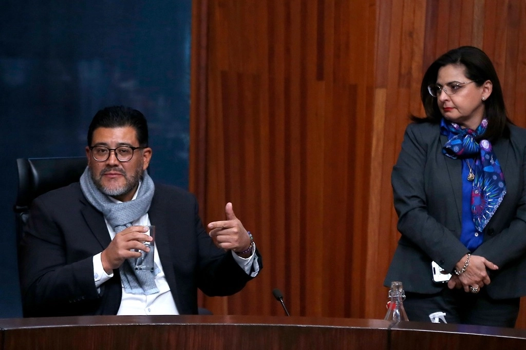 El magistrado presidente del TEPJF fue presionado por un grupo opositor para que renunciara a su cargo. Foto José Antonio López