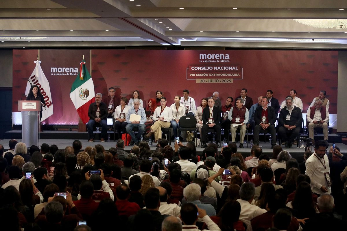  A la reunión morenista no acudieron Ricardo Monreal, ni el secretario de Organización, Andrés Manuel López Beltrán.