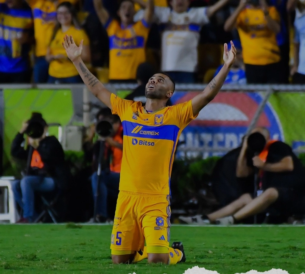 Rafael Carioca celebra su anotación. Foto Liga BBVA