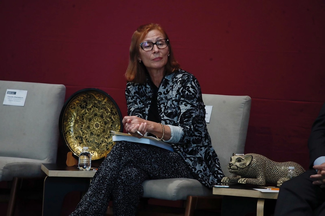 La secretaria de Economía, Tatiana Clouthier, en imagen del 3 de agosto de 2022. Foto Cristina Rodríguez