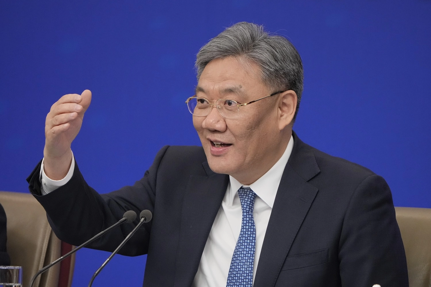 Wang Wentao, ministro de Comercio de China, señaló que su país seguirá aplicando contramedidas a los aranceles dictados por EU. Foto 