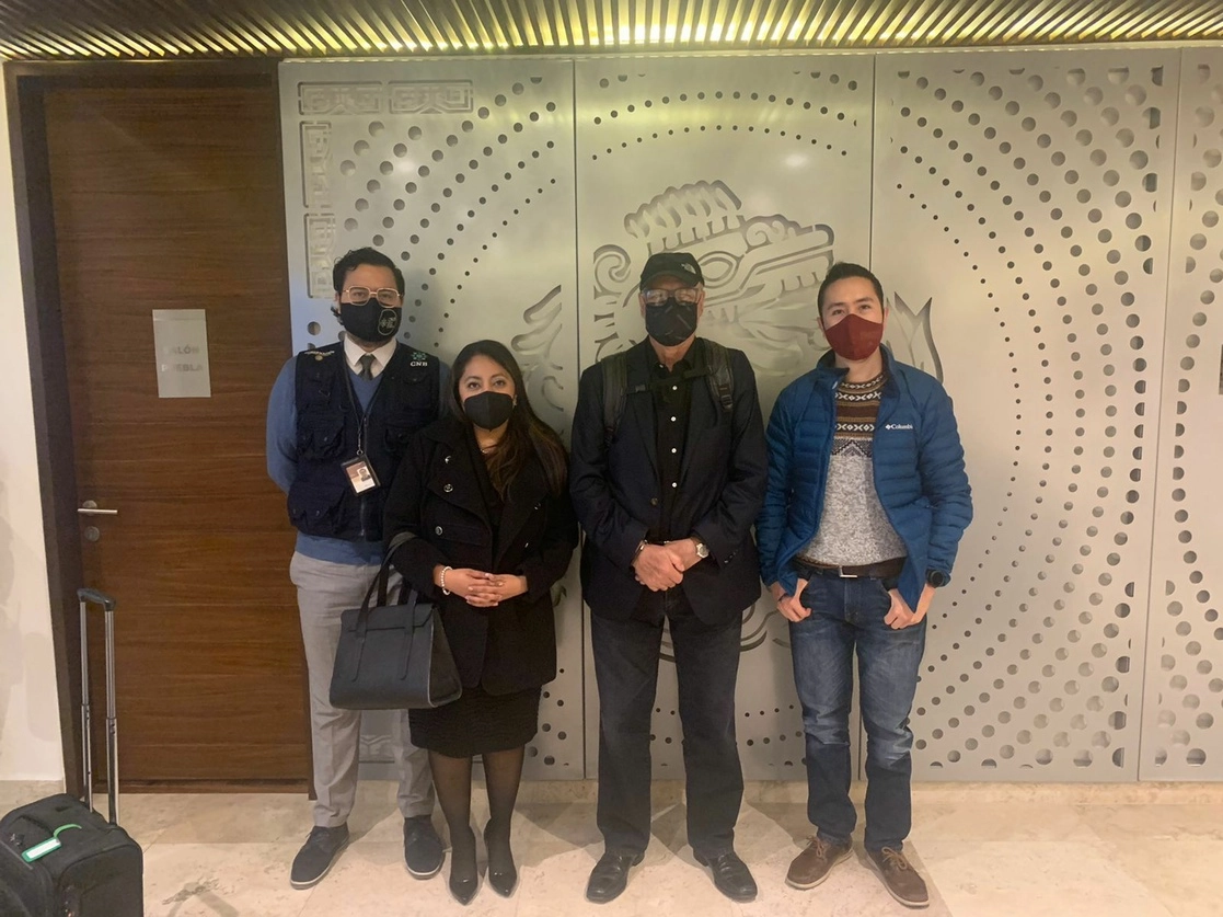  Integrantes del Comité contra la Desaparición Forzada de la Organización de las Naciones Unidas arribaron este sábado a México para iniciar una visita oficial. Foto tomada de la cuenta de Twitter @SRE_mx