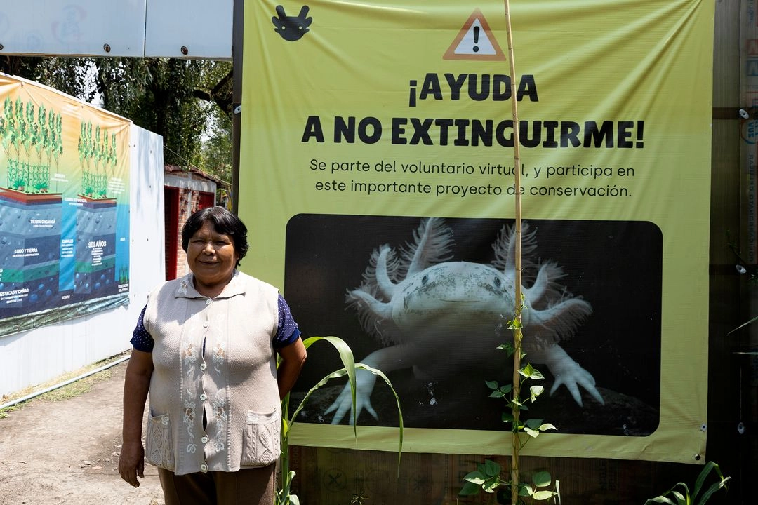 La activista hizo un llamado urgente a las autoridades para detener la construcción en la zona.