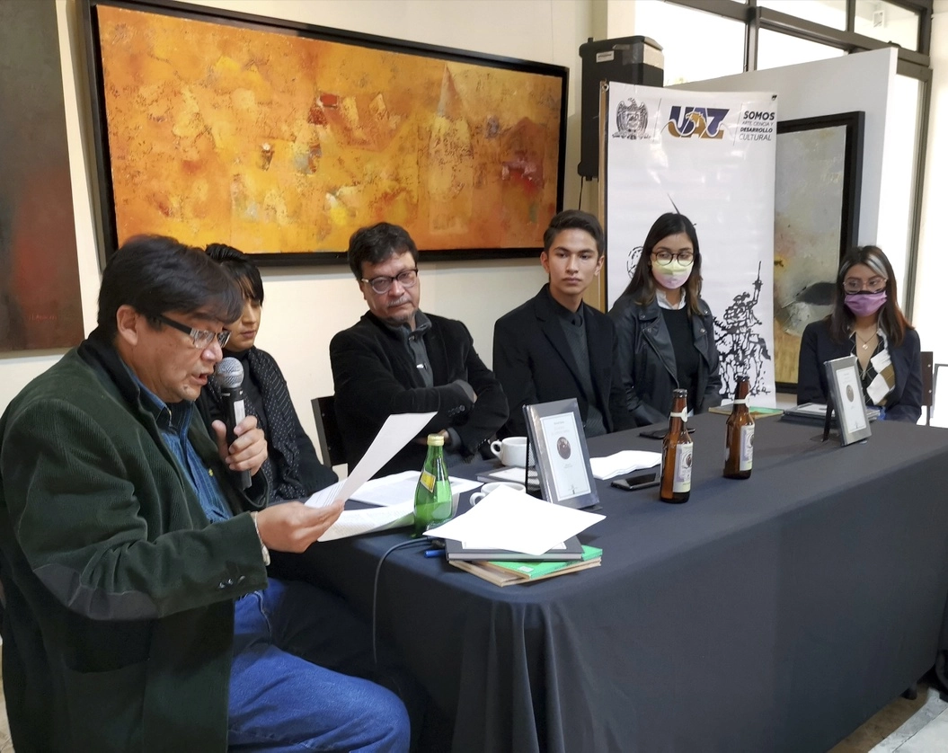 Escritores de Zacatecas realizaron un homenaje póstumo al poeta potosino David Ojeda. Foto La Jornada