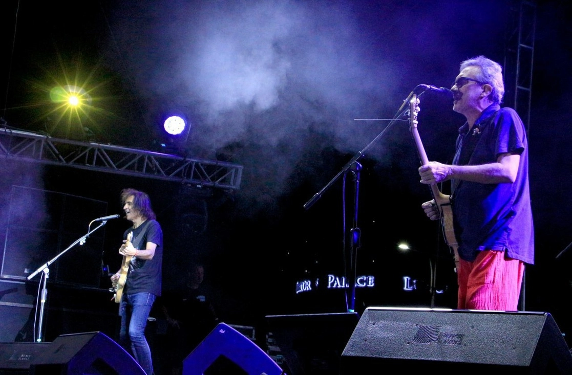 Enanitos Verdes arrancó la gira por su 40 aniversario en el puerto de Acapulco. Foto Cuartoscuro