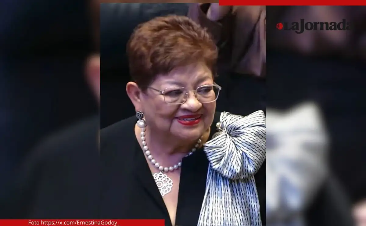 La recién electa fiscal Ernestina Godoy Ramos 