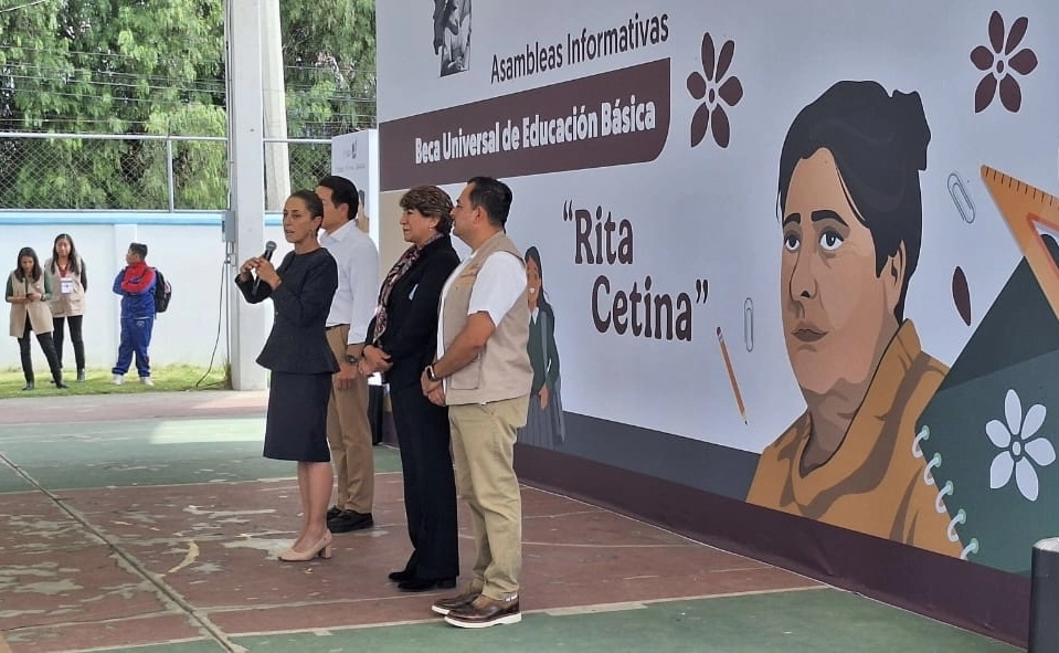 La presidenta de la República, Claudia Sheinbaum Pardo afirmó que los niños y niñas no son el futuro de México sino el presente. Foto La Jornada