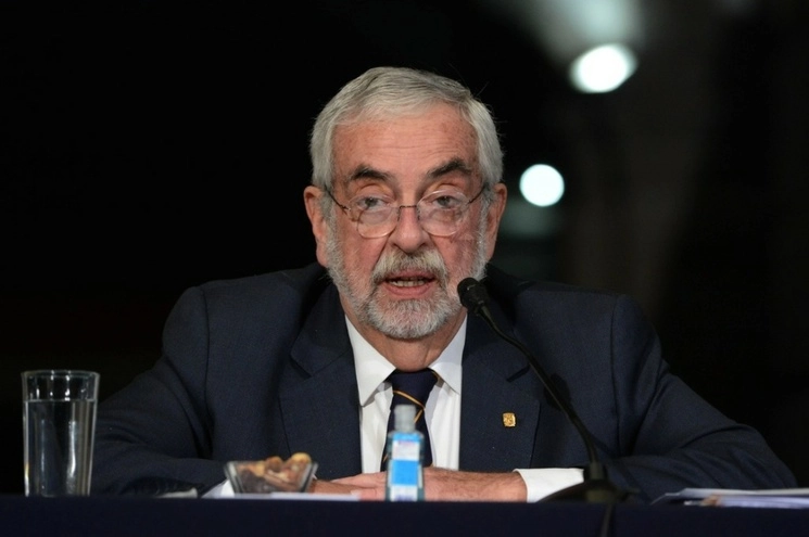 El rector de la UNAM, Enrique Graue en imagen de archivo. Foto DGCS UNAM
