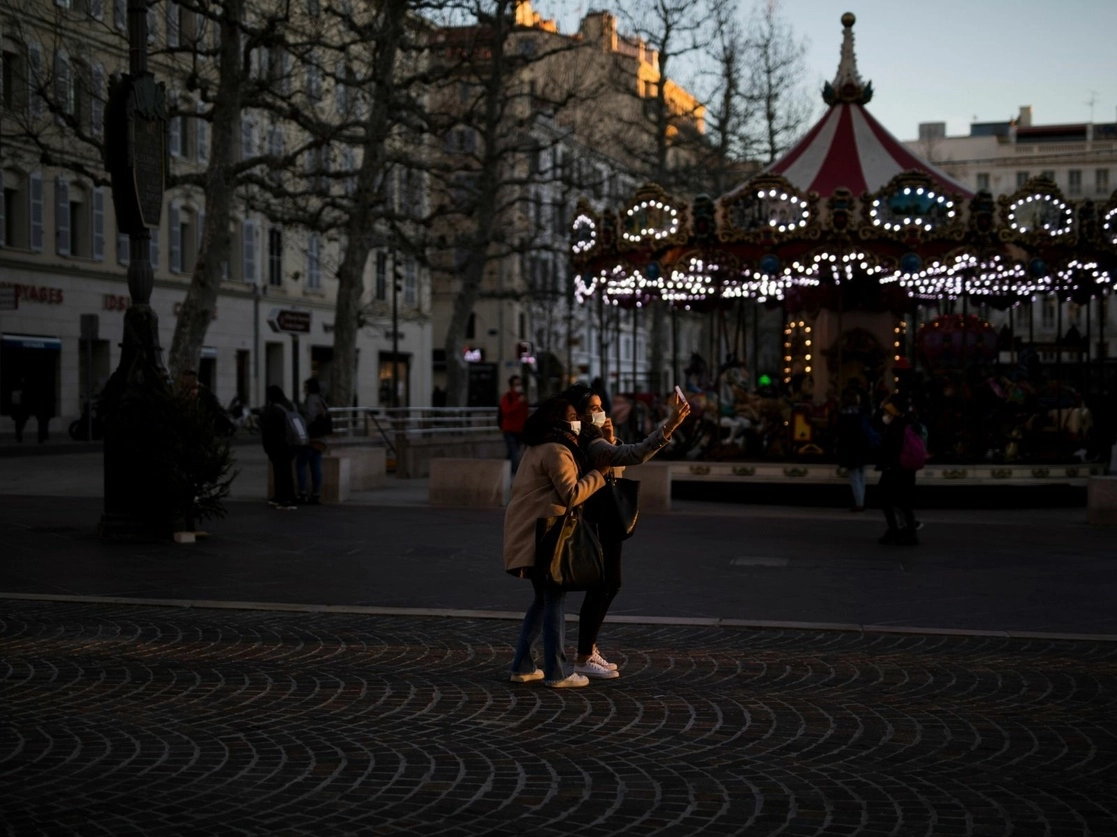 En Marsella, al sur de Francia, el 14 de enero de 2021. Foto Ap