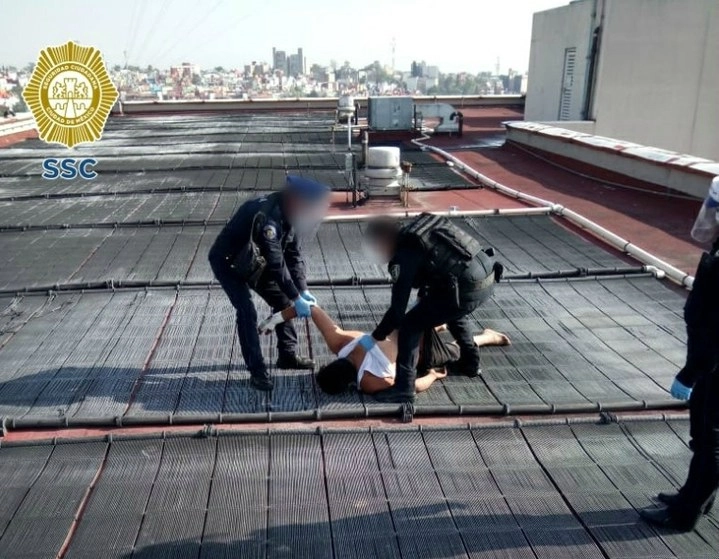 Personal de la SCC logró neutralizar a un paciente positivo de Covid-19 que intentó suicidarse. Foto SSC