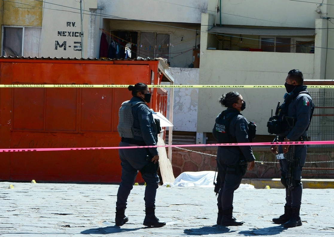 Policía estatal. Foto Alfredo Valadez Rodríguez/ Archivo