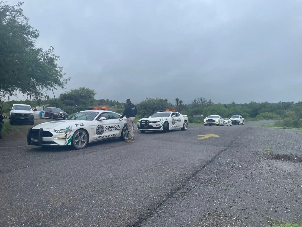 En el municipio de Salinas  Hidalgo, elementos de la Guardia Civil de SLP, se enfrentaron a balazos contra un grupo de civiles armado. Foto Facebook Guardia Civil Estatal