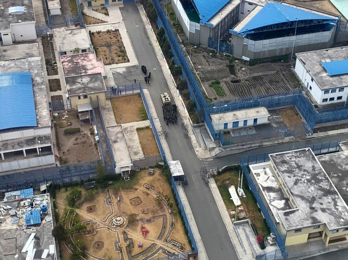 El enfrentamiento entre presos ocurrió en el Centro de Privación Provisional de Libertad El Inca, al norte de la capital Quito. Foto Europa Press / Archivo