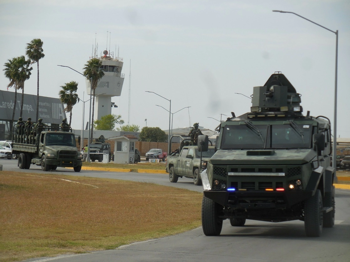 Llegada de militares a Nuevo Laredo, Tamaulipas. Foto Carlos Figueroa / Archivo