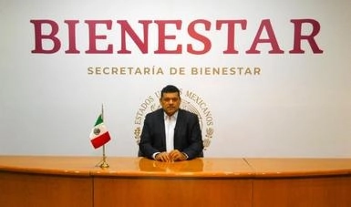 Javier May Rodríguez, secretario de Bienestar durante la sesión de la Cepal. Foto Cortesía Secretaría del Bienestar 