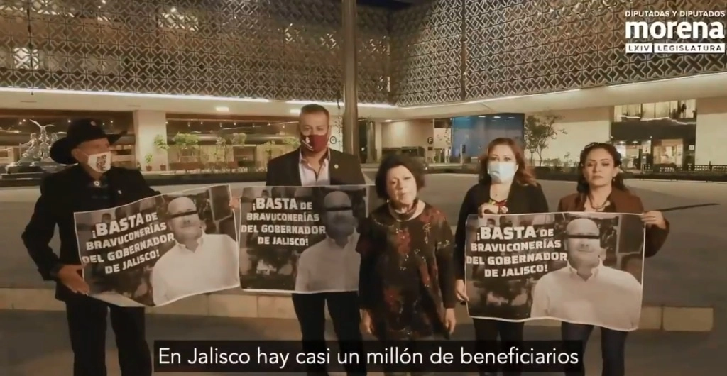 Los diputados además difundieron un video señalando las fallas en el argumento del gobernador