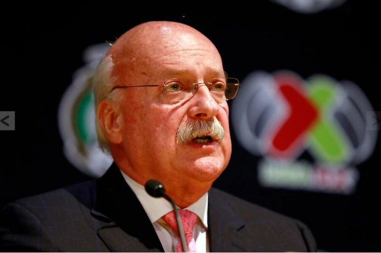 El presidente de la Liga MX, Enrique Bonilla en imagen de archivo. Foto Jam Media 