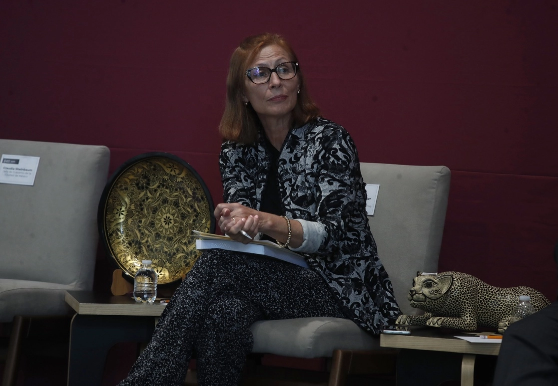 Tatiana Clouthier, titular de la  Secretaria de Economía. Foto Cristina Rodríguez